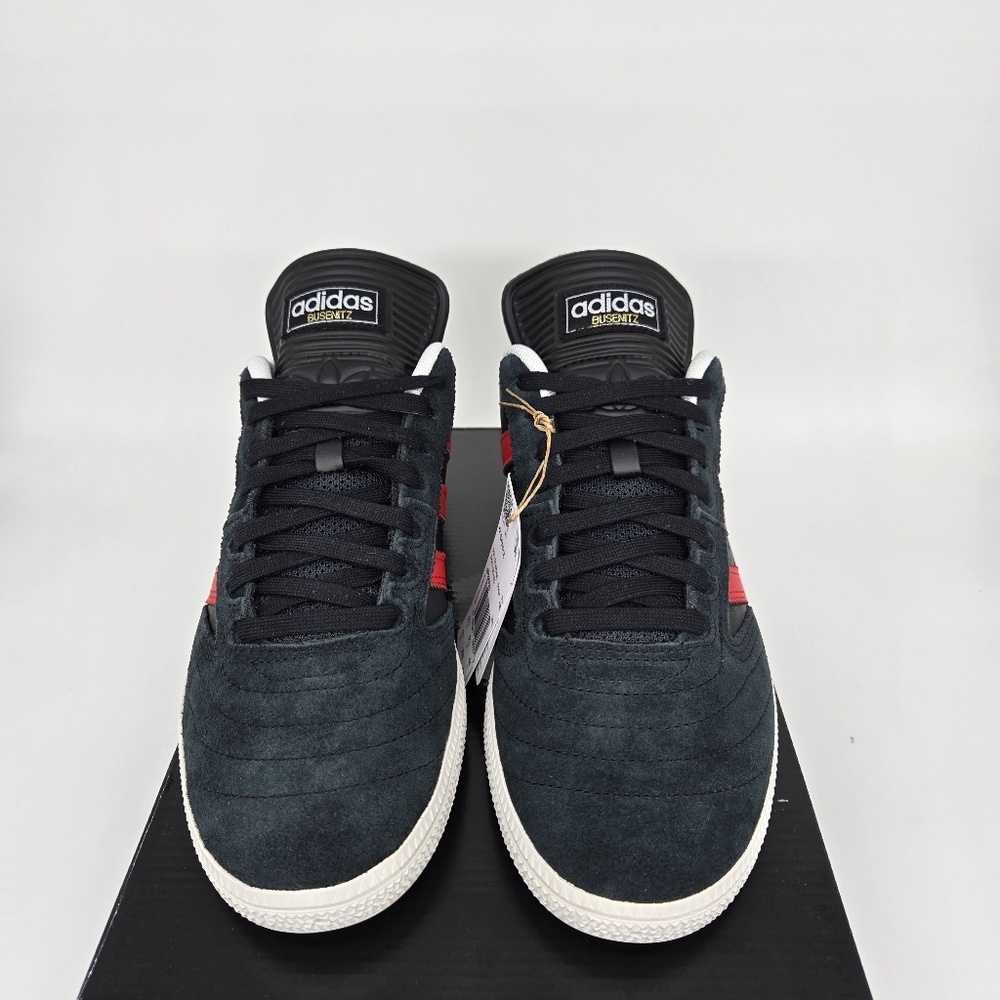 New Adidas Busenitz Pro 'Black Scarlet' Men's Skateboarding Shoes Size 9.5 - Picture 2 of 8
